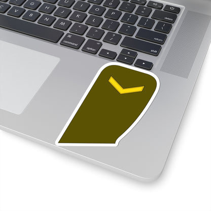 04 Lithuania Army CPL (Lithuania) (Military Rank) STICKER Vinyl Kiss-Cut Decal