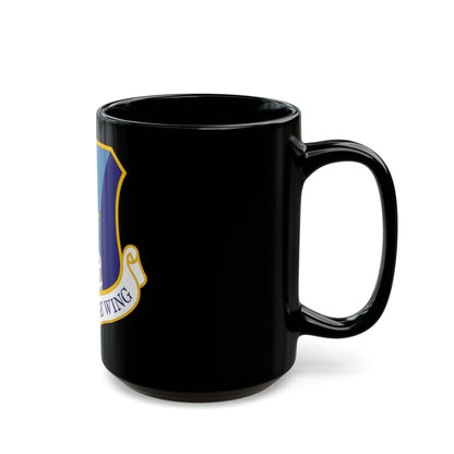 435th Air Base Wing (U.S. Air Force) Black Coffee Mug-The Sticker Space