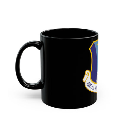 435th Air Base Wing (U.S. Air Force) Black Coffee Mug-The Sticker Space