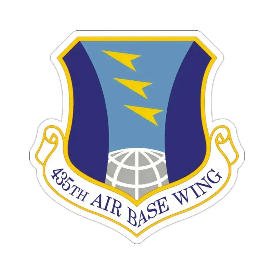 435th Air Base Wing (U.S. Air Force) STICKER Vinyl Die-Cut Decal 2 Inch - The Sticker Space