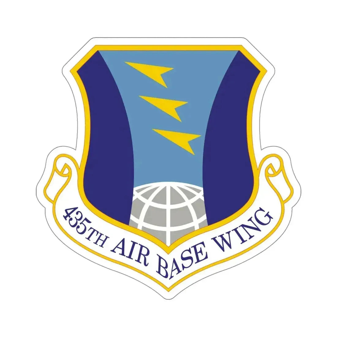 435th Air Base Wing (U.S. Air Force) STICKER Vinyl Die-Cut Decal - The Sticker Space