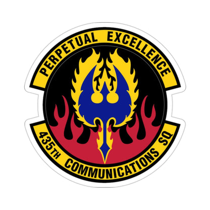 435th Communications Squadron (U.S. Air Force) STICKER Vinyl Die-Cut Decal-2 Inch-The Sticker Space