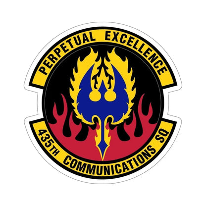 435th Communications Squadron (U.S. Air Force) STICKER Vinyl Die-Cut Decal - The Sticker Space