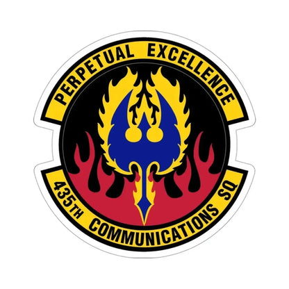 435th Communications Squadron (U.S. Air Force) STICKER Vinyl Die-Cut Decal - The Sticker Space