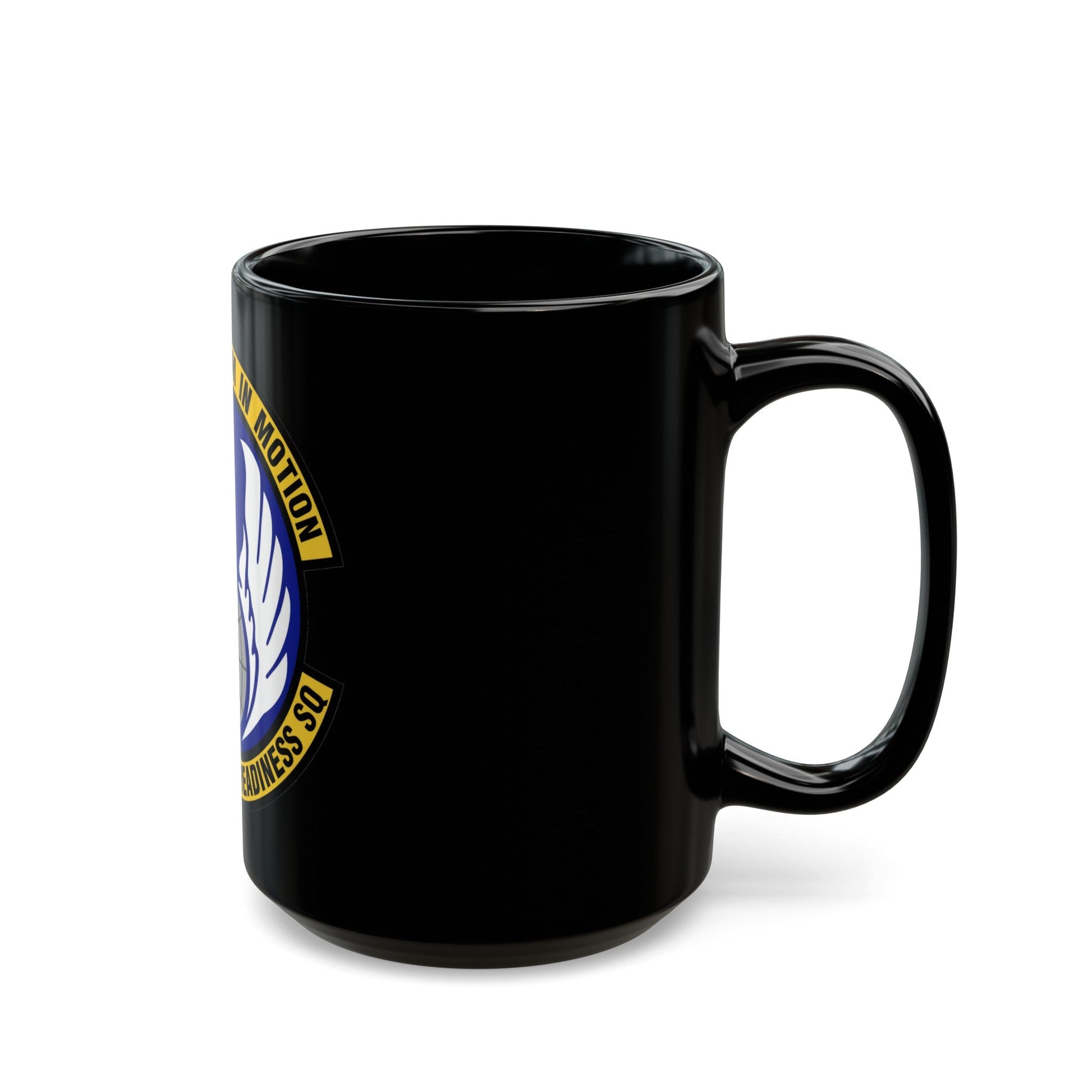 435th Logistics Readiness Squadron (U.S. Air Force) Black Coffee Mug-The Sticker Space