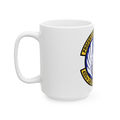 435th Logistics Readiness Squadron (U.S. Air Force) White Coffee Mug-The Sticker Space