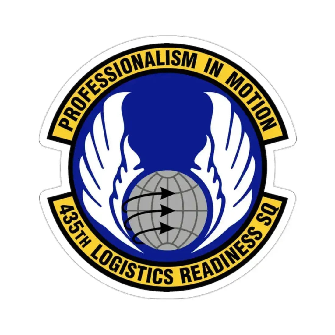 435th Logistics Readiness Squadron (U.S. Air Force) STICKER Vinyl Die-Cut Decal 2 Inch - The Sticker Space