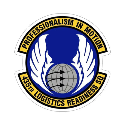 435th Logistics Readiness Squadron (U.S. Air Force) STICKER Vinyl Die-Cut Decal 5 Inch - The Sticker Space