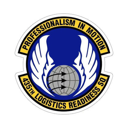 435th Logistics Readiness Squadron (U.S. Air Force) STICKER Vinyl Die-Cut Decal 6 Inch - The Sticker Space