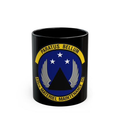 435th Materiel Maintenance Squadron (U.S. Air Force) Black Coffee Mug-11oz-The Sticker Space