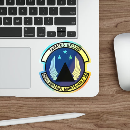 435th Materiel Maintenance Squadron (U.S. Air Force) Holographic STICKER Die-Cut Vinyl Decal-The Sticker Space