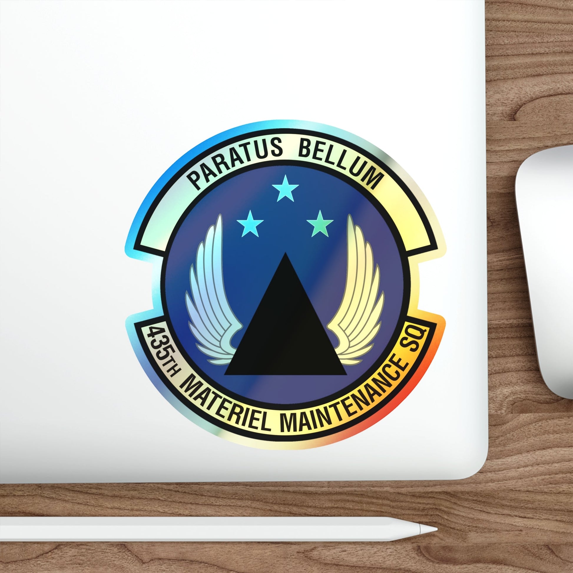 435th Materiel Maintenance Squadron (U.S. Air Force) Holographic STICKER Die-Cut Vinyl Decal-The Sticker Space