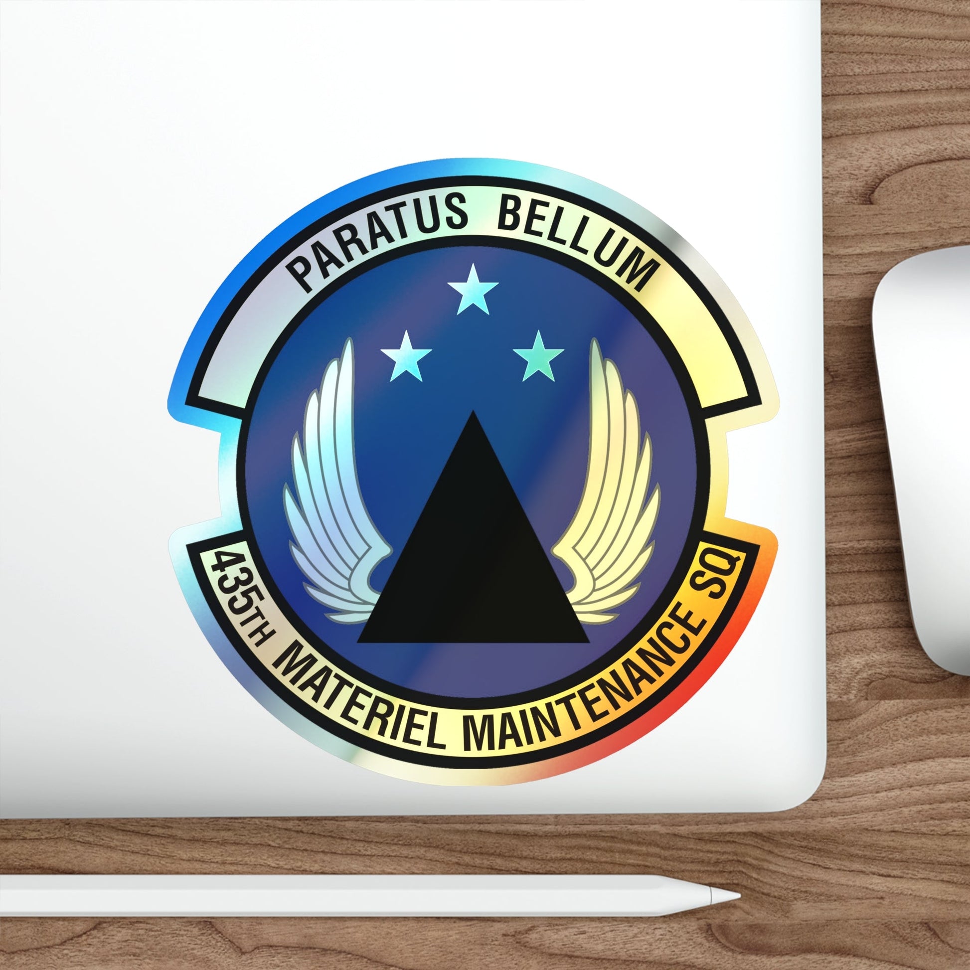 435th Materiel Maintenance Squadron (U.S. Air Force) Holographic STICKER Die-Cut Vinyl Decal-The Sticker Space