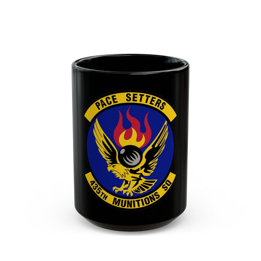 435th Munitions Squadron (U.S. Air Force) Black Coffee Mug-15oz-The Sticker Space