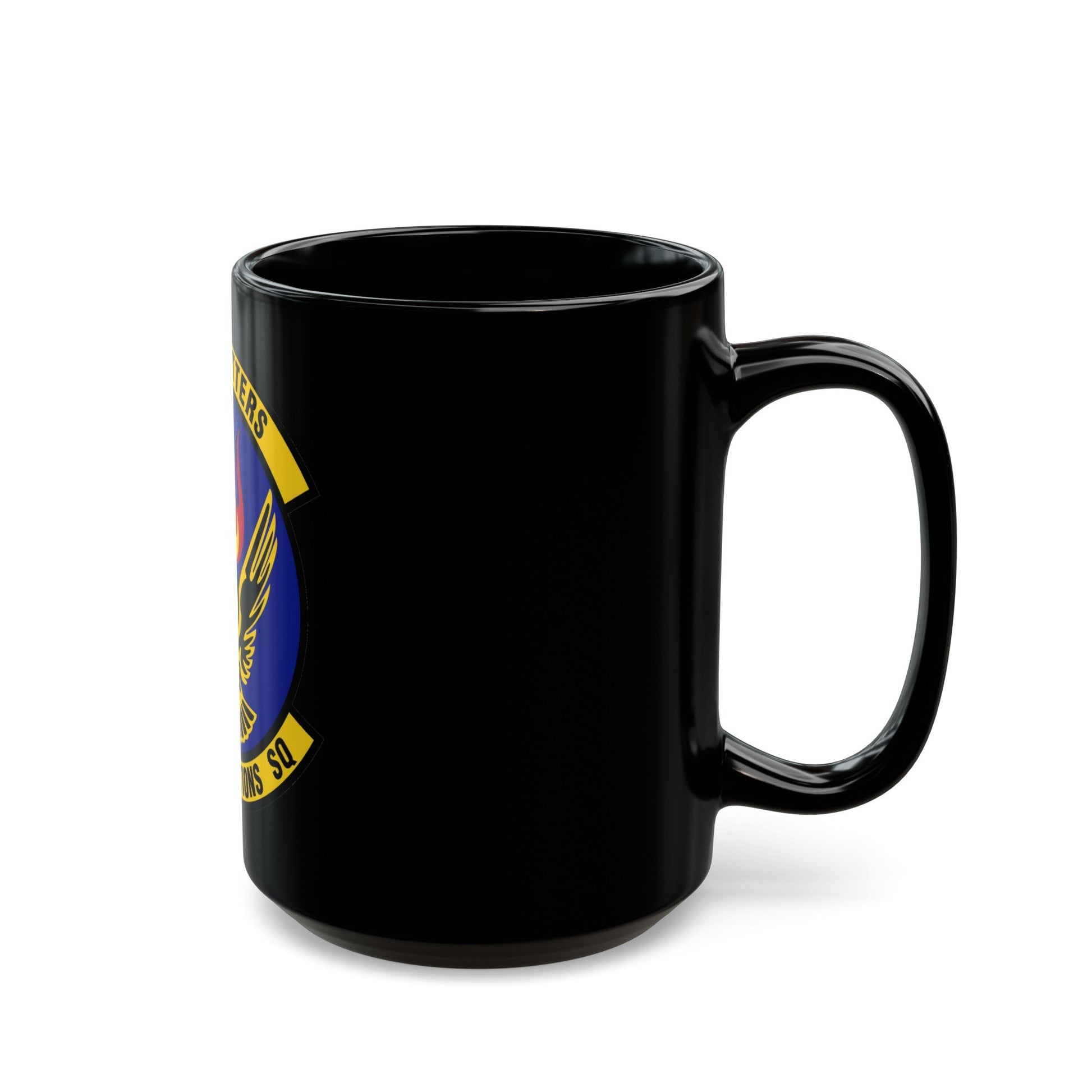 435th Munitions Squadron (U.S. Air Force) Black Coffee Mug-The Sticker Space