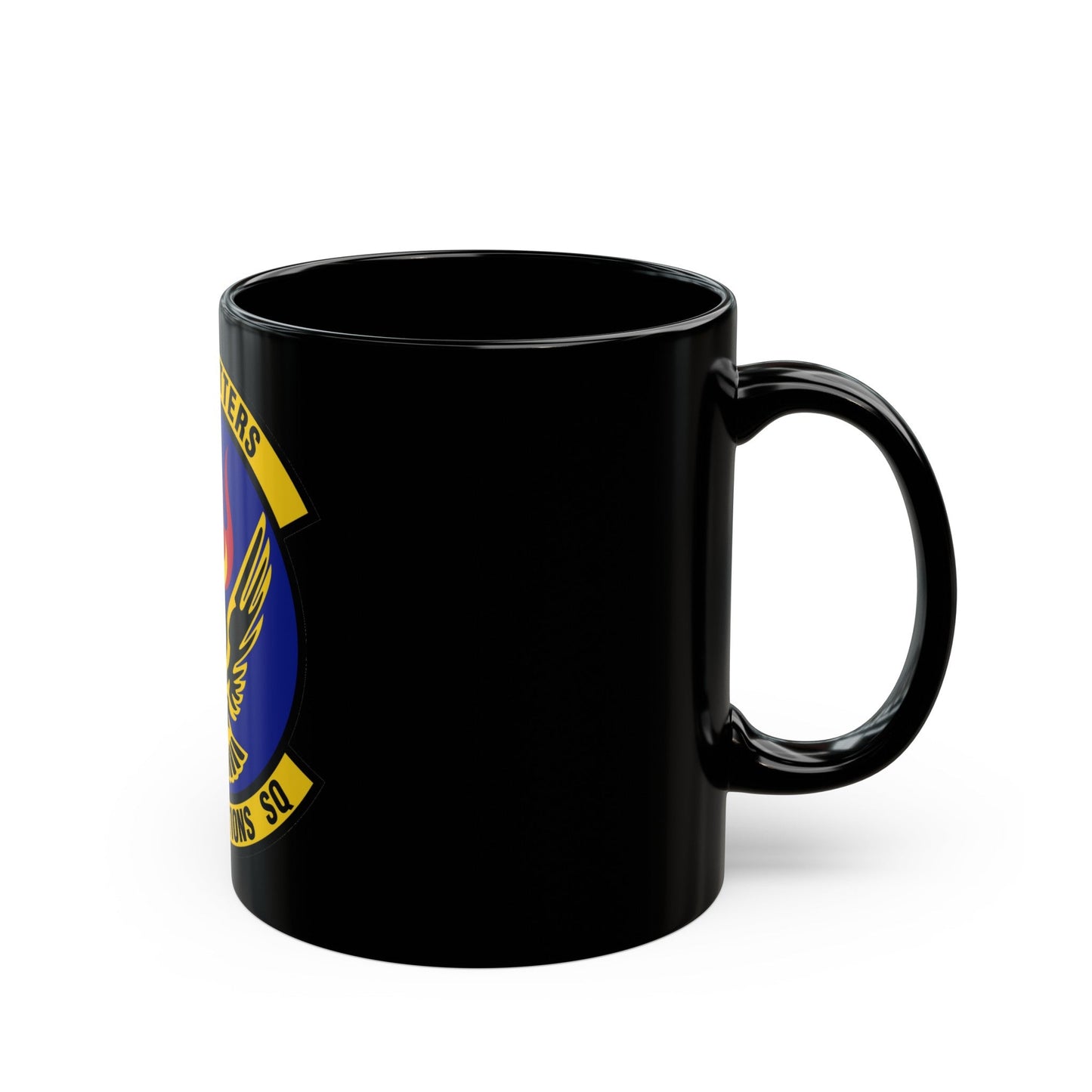 435th Munitions Squadron (U.S. Air Force) Black Coffee Mug-The Sticker Space