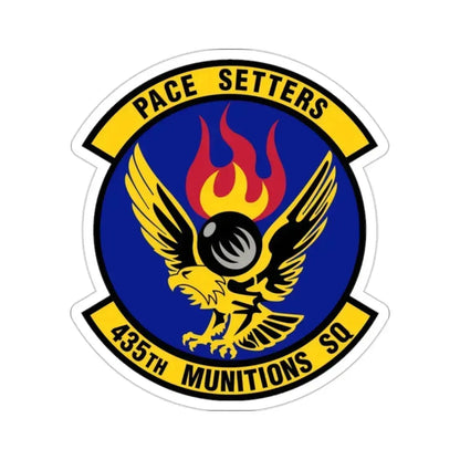 435th Munitions Squadron (U.S. Air Force) STICKER Vinyl Die-Cut Decal 2 Inch - The Sticker Space