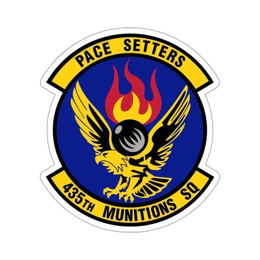 435th Munitions Squadron (U.S. Air Force) STICKER Vinyl Die-Cut Decal 6 Inch - The Sticker Space