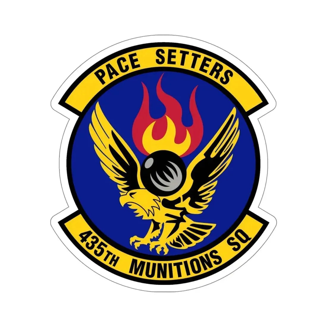 435th Munitions Squadron (U.S. Air Force) STICKER Vinyl Die-Cut Decal - The Sticker Space