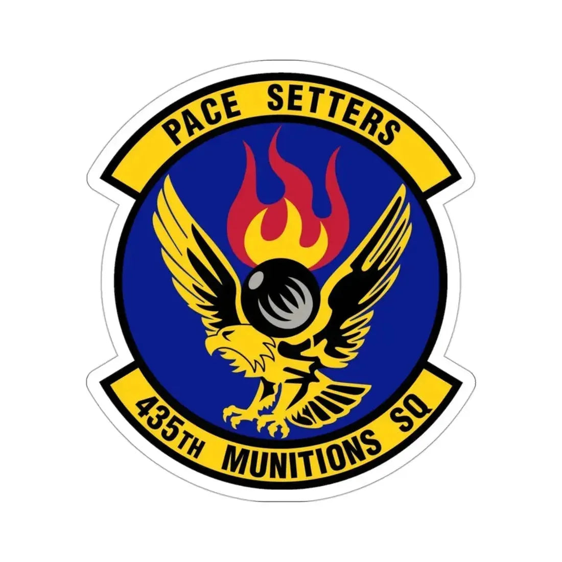 435th Munitions Squadron (U.S. Air Force) STICKER Vinyl Die-Cut Decal - The Sticker Space
