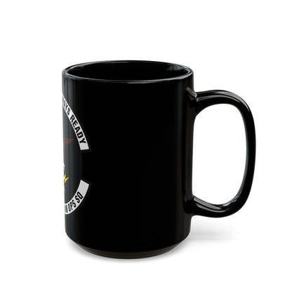 435th Supply Chain Operations Squadron (U.S. Air Force) Black Coffee Mug-The Sticker Space