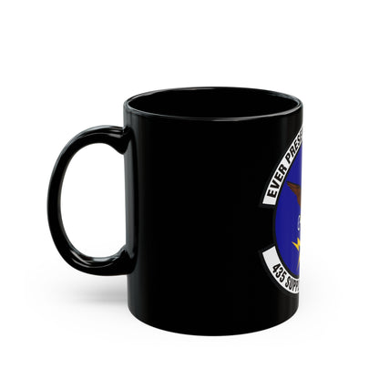 435th Supply Chain Operations Squadron (U.S. Air Force) Black Coffee Mug-The Sticker Space