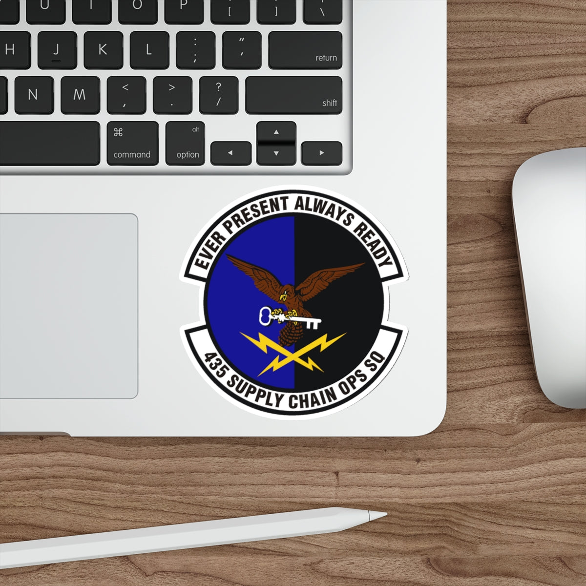 435th Supply Chain Operations Squadron (U.S. Air Force) STICKER Vinyl Die-Cut Decal-The Sticker Space