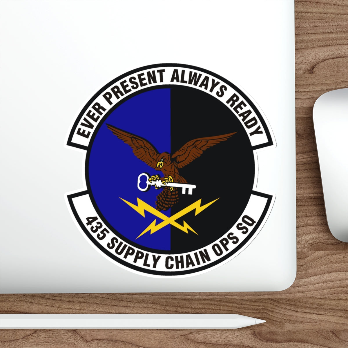 435th Supply Chain Operations Squadron (U.S. Air Force) STICKER Vinyl Die-Cut Decal-The Sticker Space