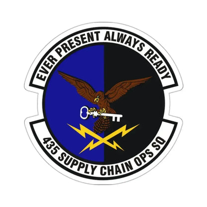 435th Supply Chain Operations Squadron (U.S. Air Force) STICKER Vinyl Die-Cut Decal 2 Inch - The Sticker Space