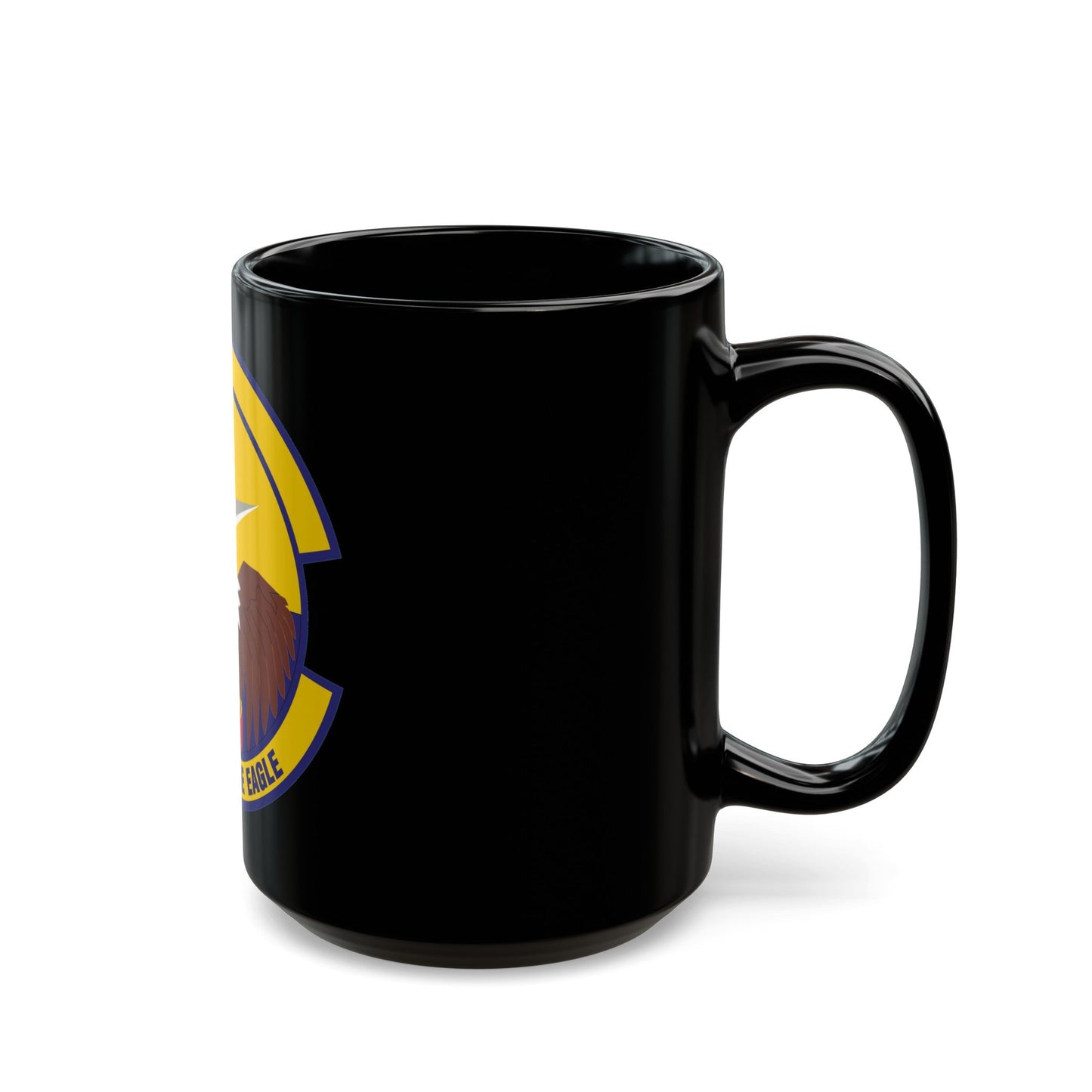 436 Aircraft Maintenance Squadron AMC (U.S. Air Force) Black Coffee Mug-The Sticker Space