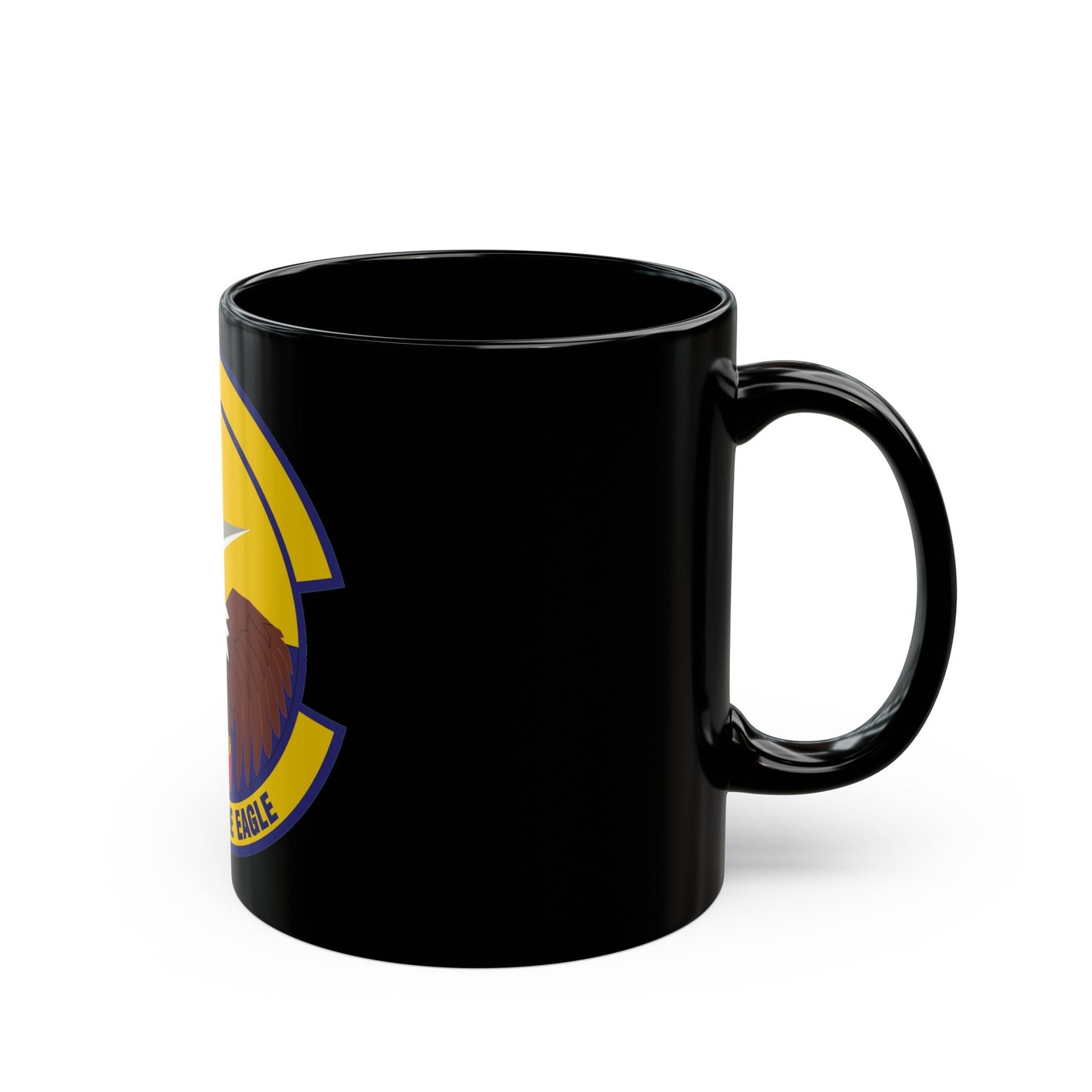 436 Aircraft Maintenance Squadron AMC (U.S. Air Force) Black Coffee Mug-The Sticker Space