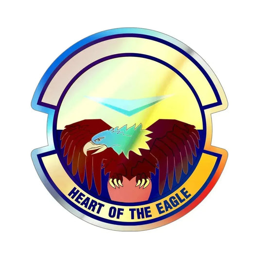 436 Aircraft Maintenance Squadron AMC (U.S. Air Force) Holographic STICKER Die-Cut Vinyl Decal 6 Inch - The Sticker Space
