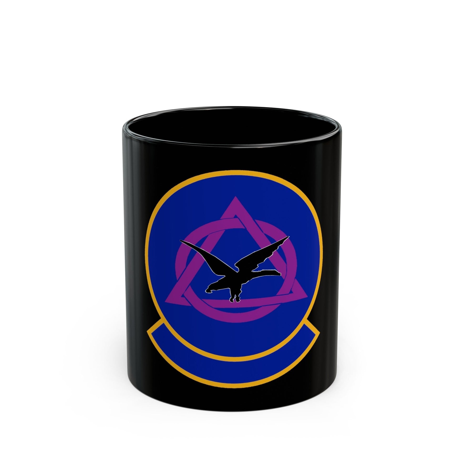 436 Dental Squadron AMC (U.S. Air Force) Black Coffee Mug-11oz-The Sticker Space