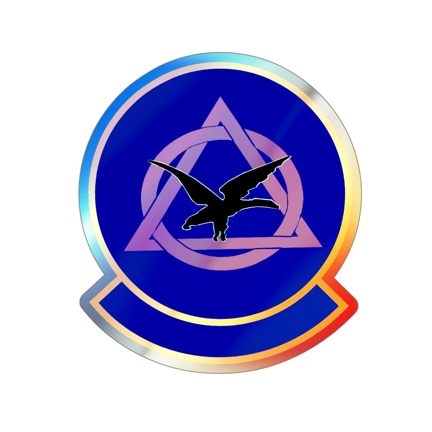 436 Dental Squadron AMC (U.S. Air Force) Holographic STICKER Die-Cut Vinyl Decal-5 Inch-The Sticker Space