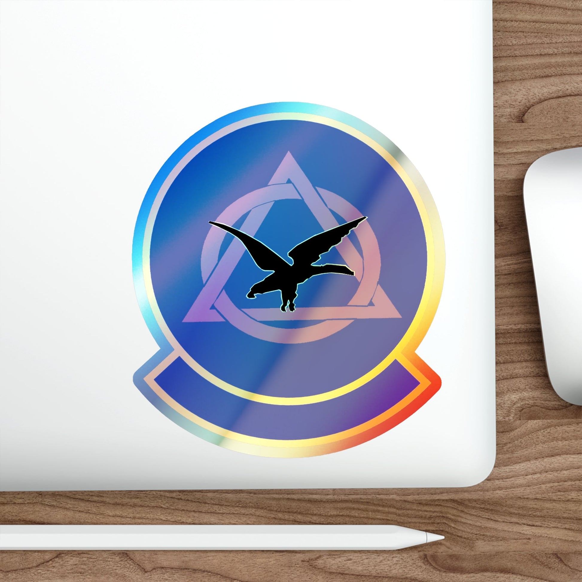 436 Dental Squadron AMC (U.S. Air Force) Holographic STICKER Die-Cut Vinyl Decal-The Sticker Space