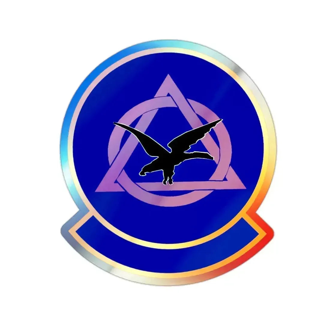 436 Dental Squadron AMC (U.S. Air Force) Holographic STICKER Die-Cut Vinyl Decal 2 Inch Holographic - The Sticker Space