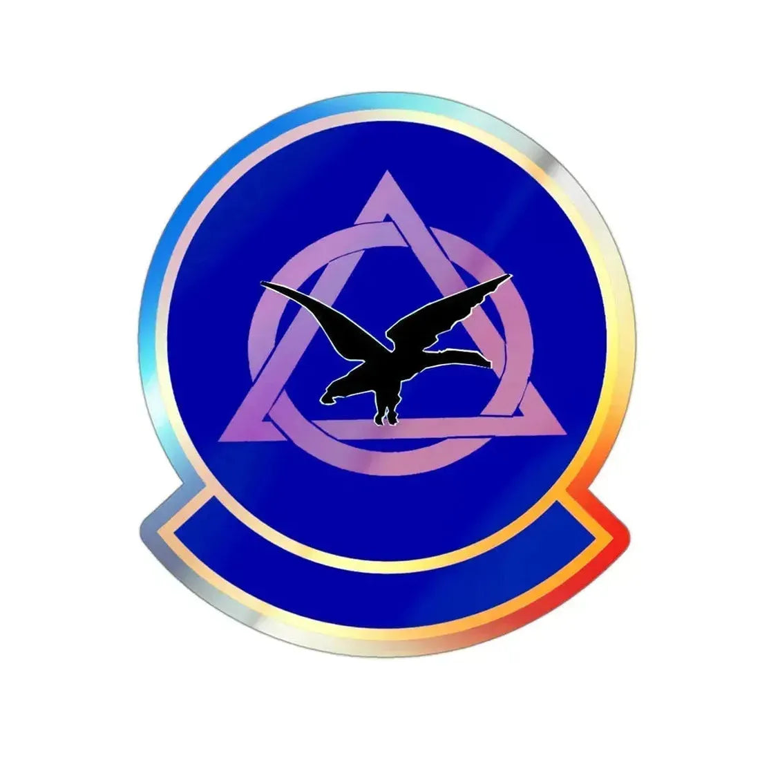 436 Dental Squadron AMC (U.S. Air Force) Holographic STICKER Die-Cut Vinyl Decal 3 Inch Holographic - The Sticker Space