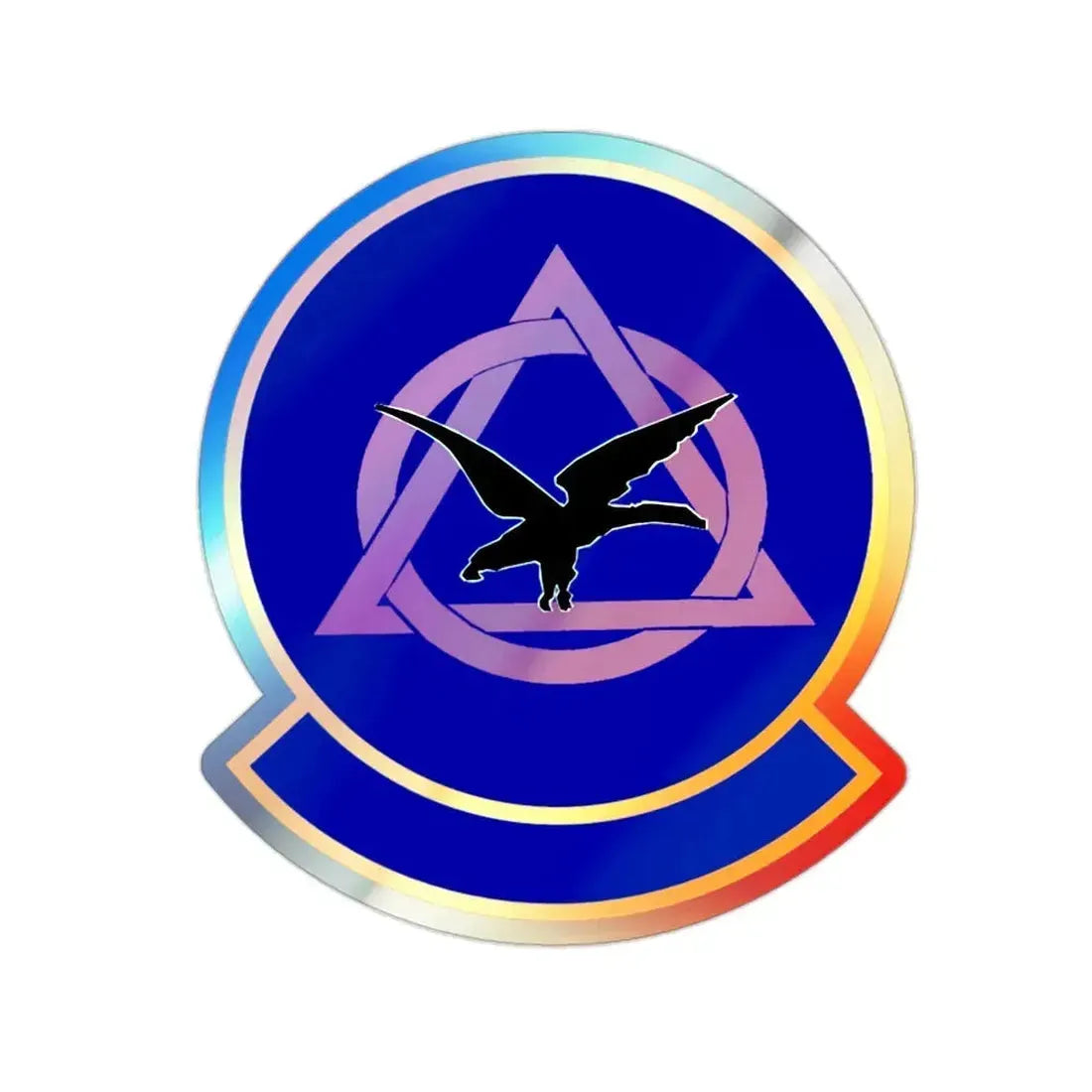 436 Dental Squadron AMC (U.S. Air Force) Holographic STICKER Die-Cut Vinyl Decal - The Sticker Space