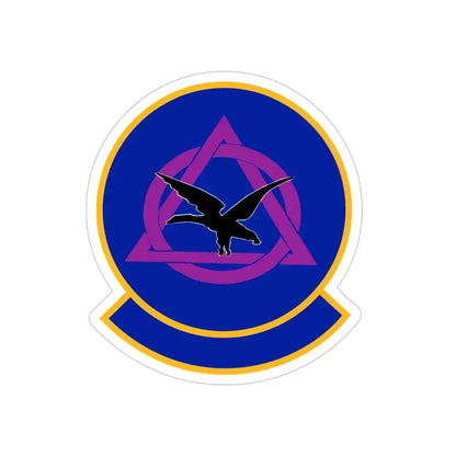 436 Dental Squadron AMC (U.S. Air Force) REVERSE PRINT Transparent Die-Cut STICKER - The Sticker Space
