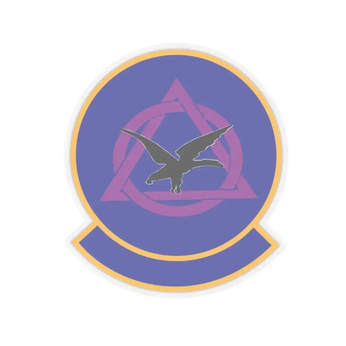 436 Dental Squadron AMC (U.S. Air Force) STICKER Vinyl Kiss-Cut Decal 2 Inch Transparent - The Sticker Space
