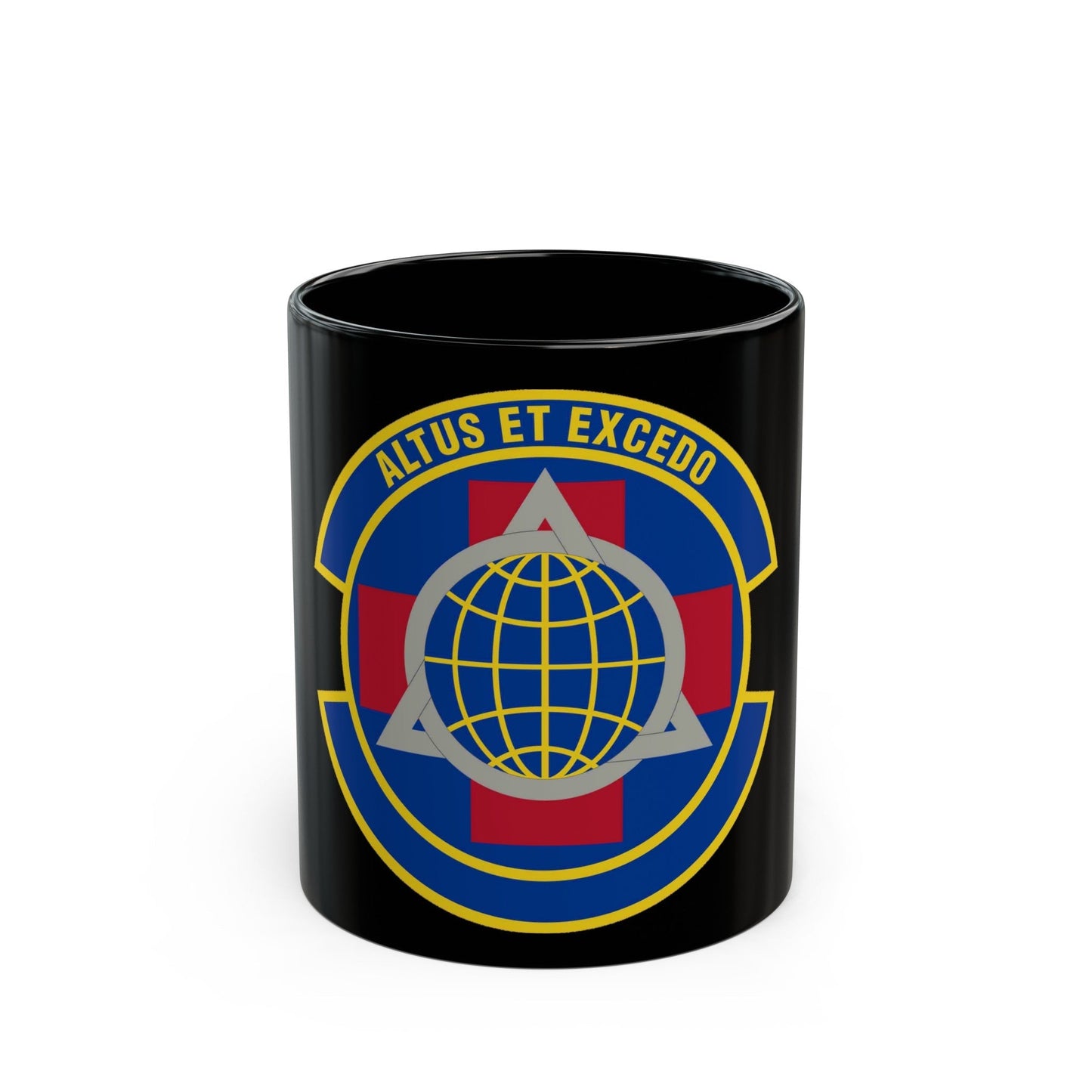 436 Operational Medical Readiness Squadron AMC (U.S. Air Force) Black Coffee Mug-11oz-The Sticker Space