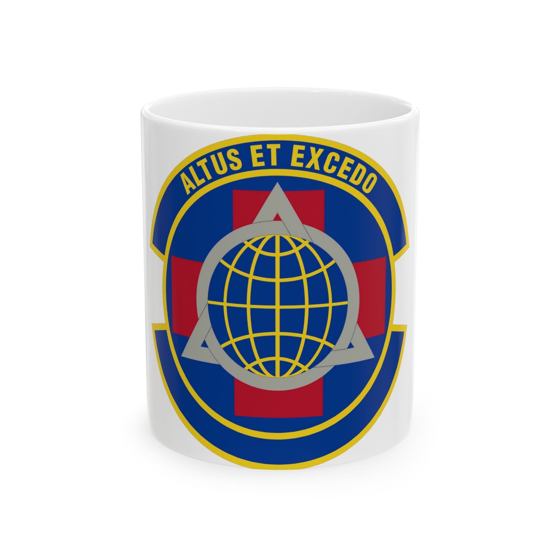 436 Operational Medical Readiness Squadron AMC (U.S. Air Force) White Coffee Mug-11oz-The Sticker Space