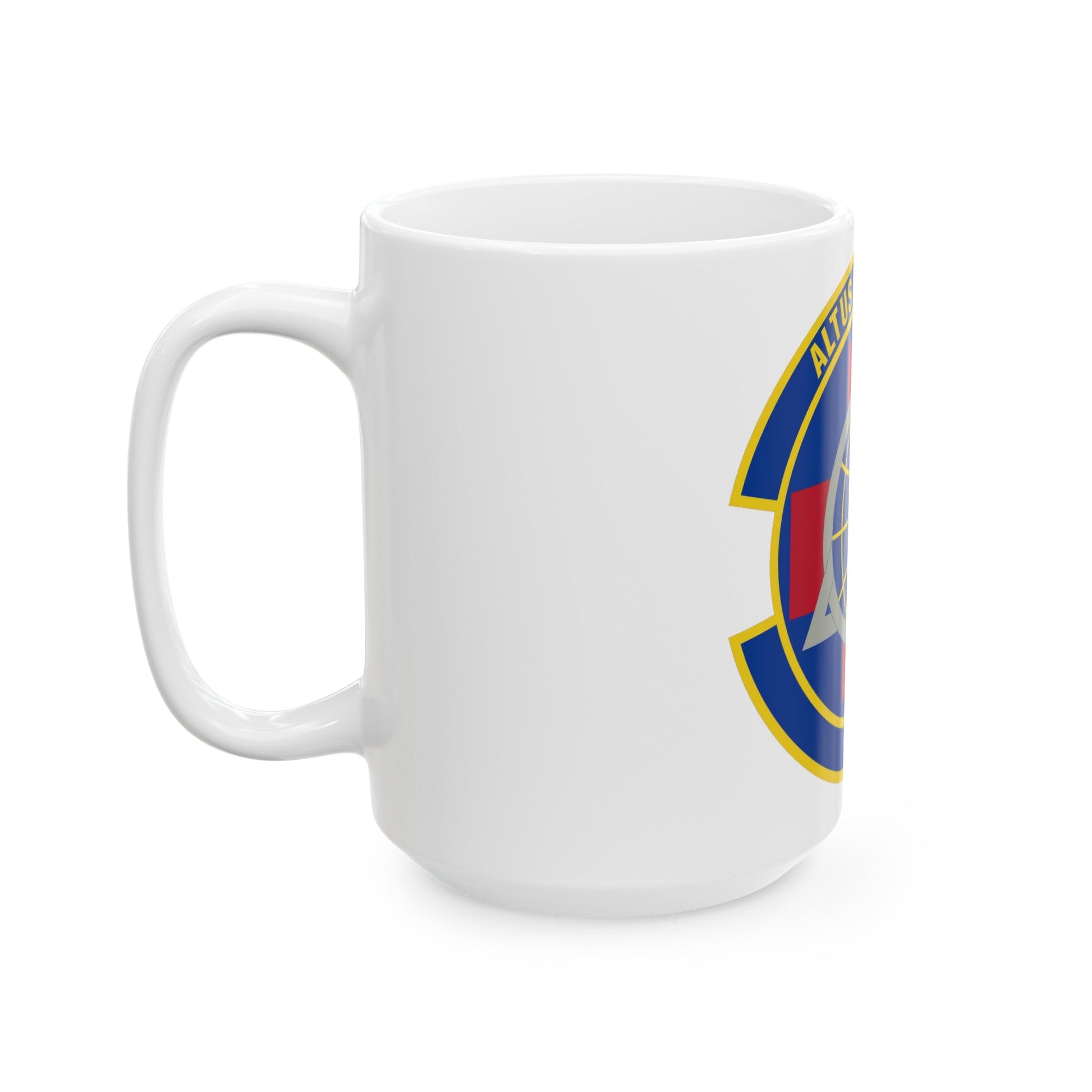 436 Operational Medical Readiness Squadron AMC (U.S. Air Force) White Coffee Mug-The Sticker Space