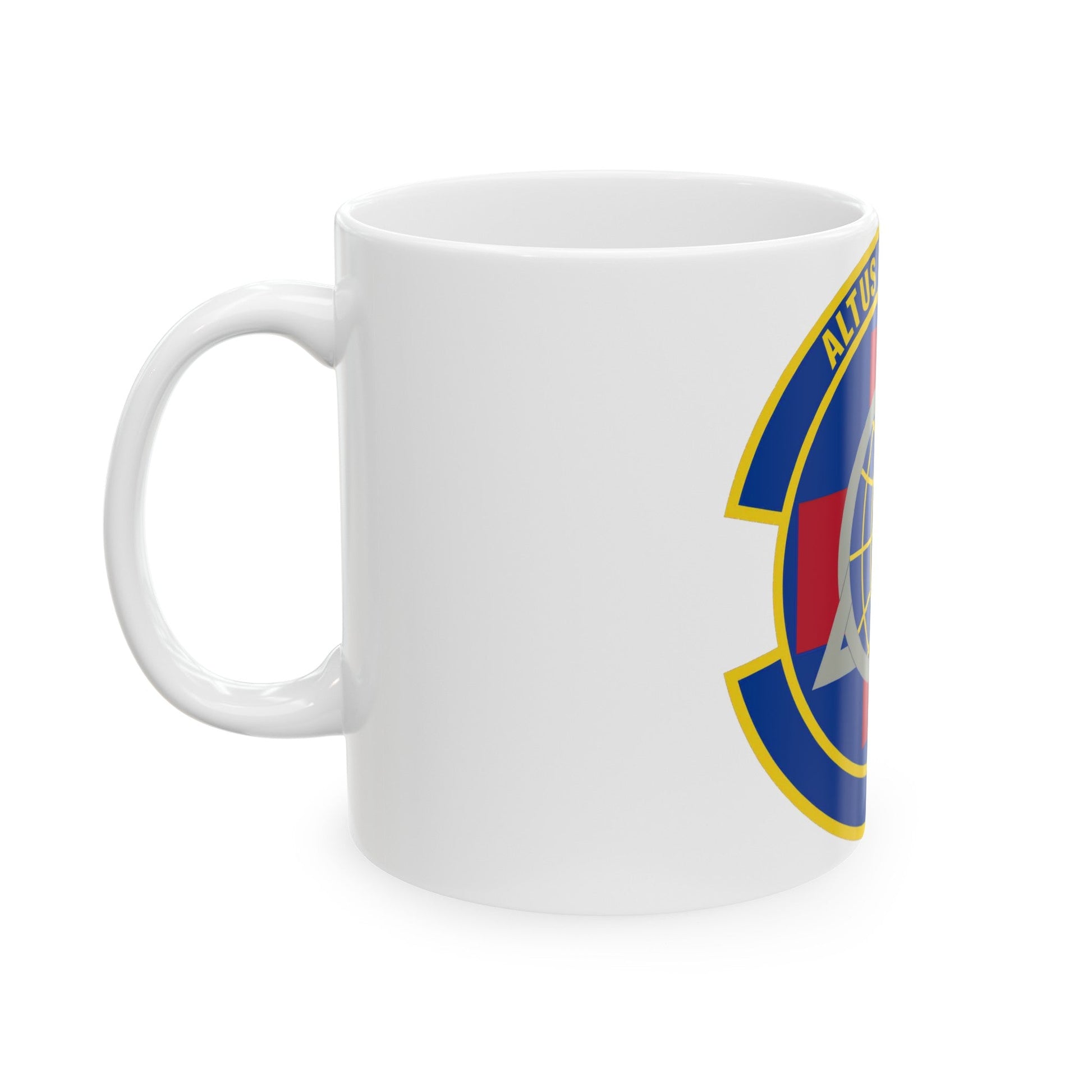 436 Operational Medical Readiness Squadron AMC (U.S. Air Force) White Coffee Mug-The Sticker Space