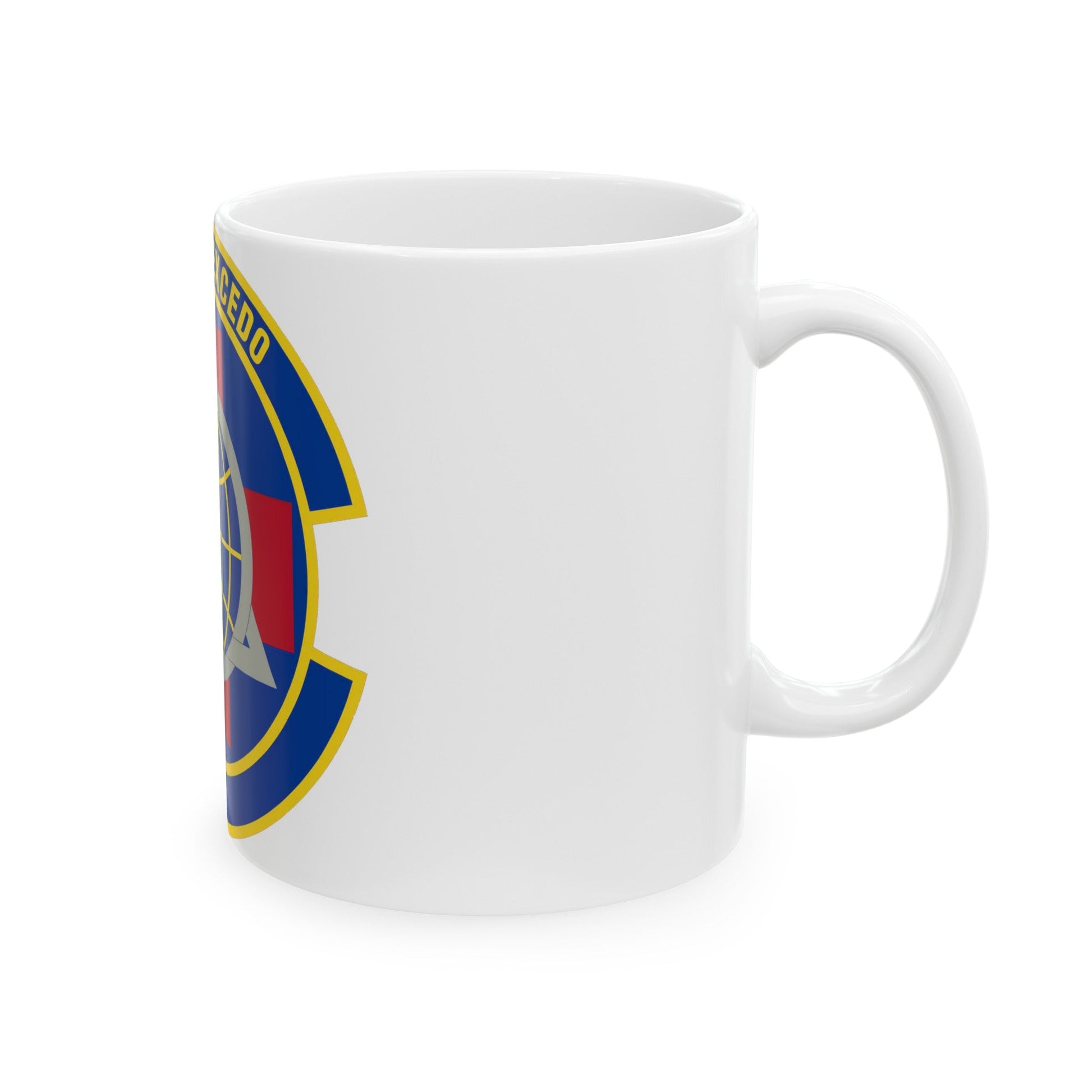 436 Operational Medical Readiness Squadron AMC (U.S. Air Force) White Coffee Mug-The Sticker Space