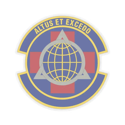 436 Operational Medical Readiness Squadron AMC (U.S. Air Force) STICKER Vinyl Kiss-Cut Decal 2 Inch Transparent - The Sticker Space