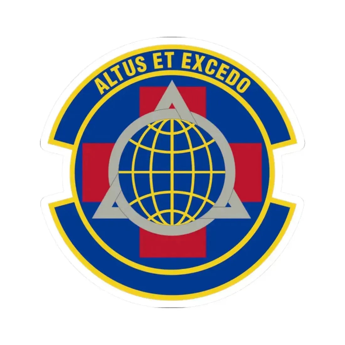 436 Operational Medical Readiness Squadron AMC (U.S. Air Force) STICKER Vinyl Kiss-Cut Decal 2 Inch White - The Sticker Space