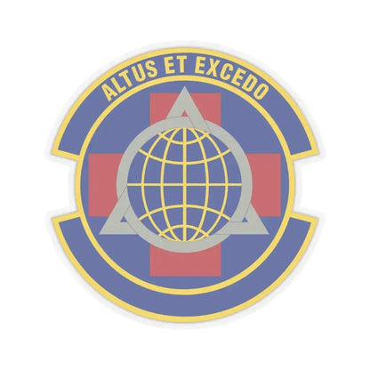 436 Operational Medical Readiness Squadron AMC (U.S. Air Force) STICKER Vinyl Kiss-Cut Decal 6 Inch Transparent - The Sticker Space