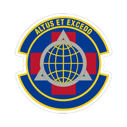 436 Operational Medical Readiness Squadron AMC (U.S. Air Force) STICKER Vinyl Kiss-Cut Decal 6 Inch White - The Sticker Space