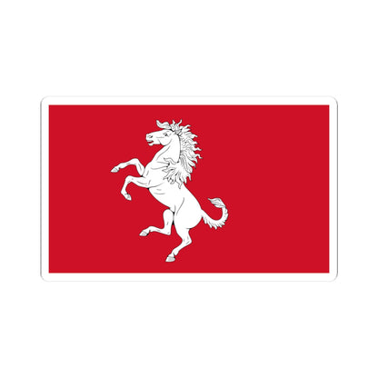 FlagOfKent (England) STICKER Vinyl Kiss-Cut Decal
